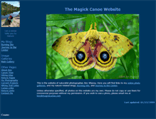 Tablet Screenshot of magickcanoe.com